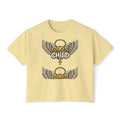 God's Child Boxy Tee — Earth & Unity Graphic Women's Shirt