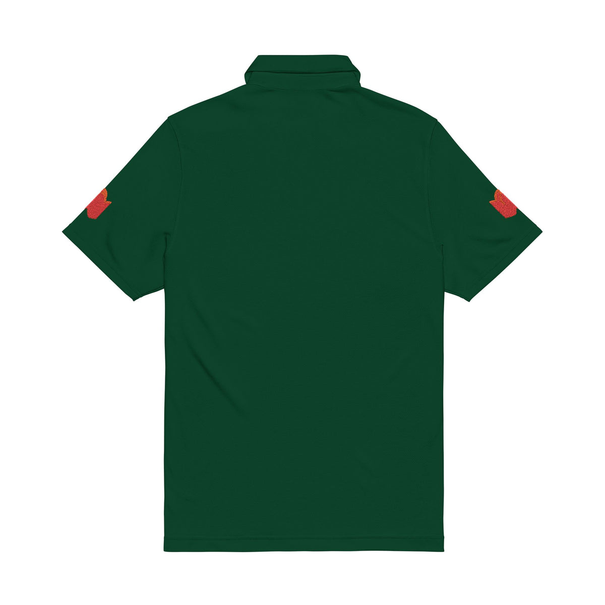 Embroidered Red Heart Polo