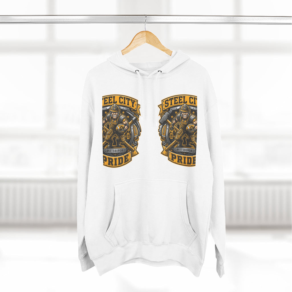 Steel City Pride Hoodie — Vintage Football Champion 88 Pullover