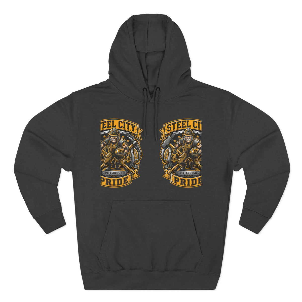 Steel City Pride Hoodie — Vintage Football Champion 88 Pullover