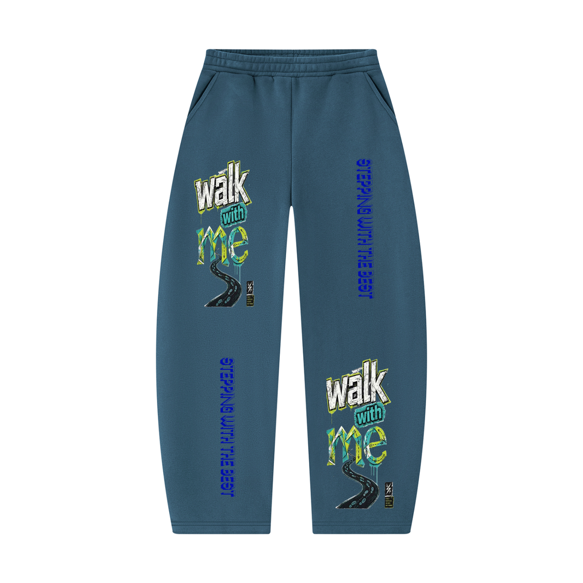 Unisex Barrel Leg Sweatpants