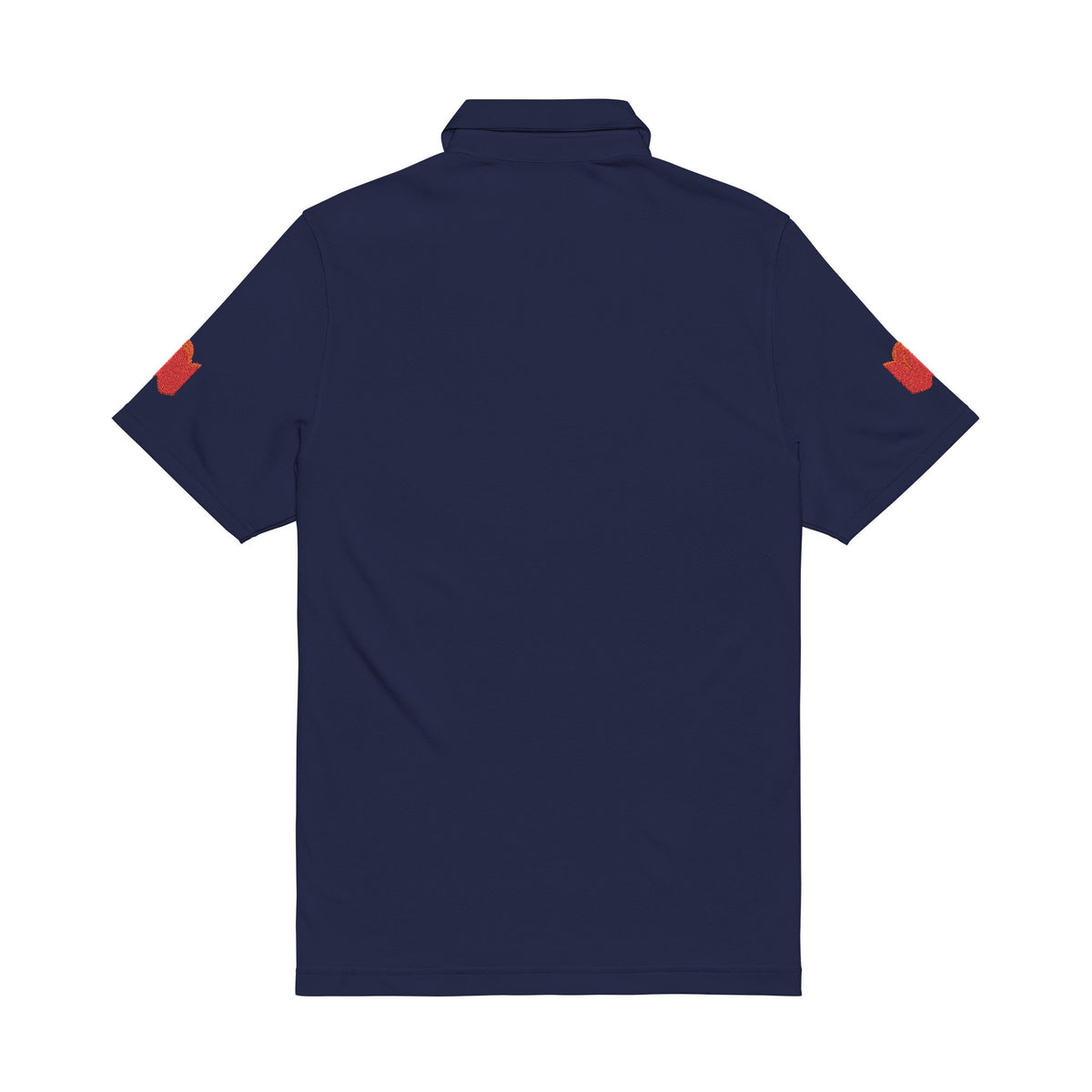 Embroidered Red Heart Polo
