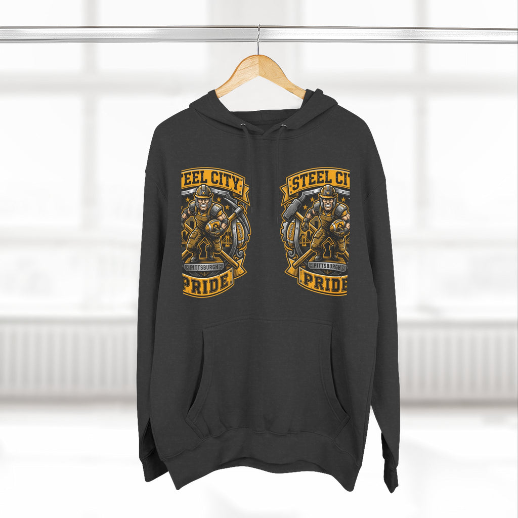 Steel City Pride Hoodie — Vintage Football Champion 88 Pullover