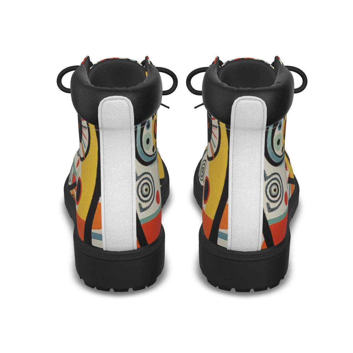 All-Over Print Men's Short Boots
