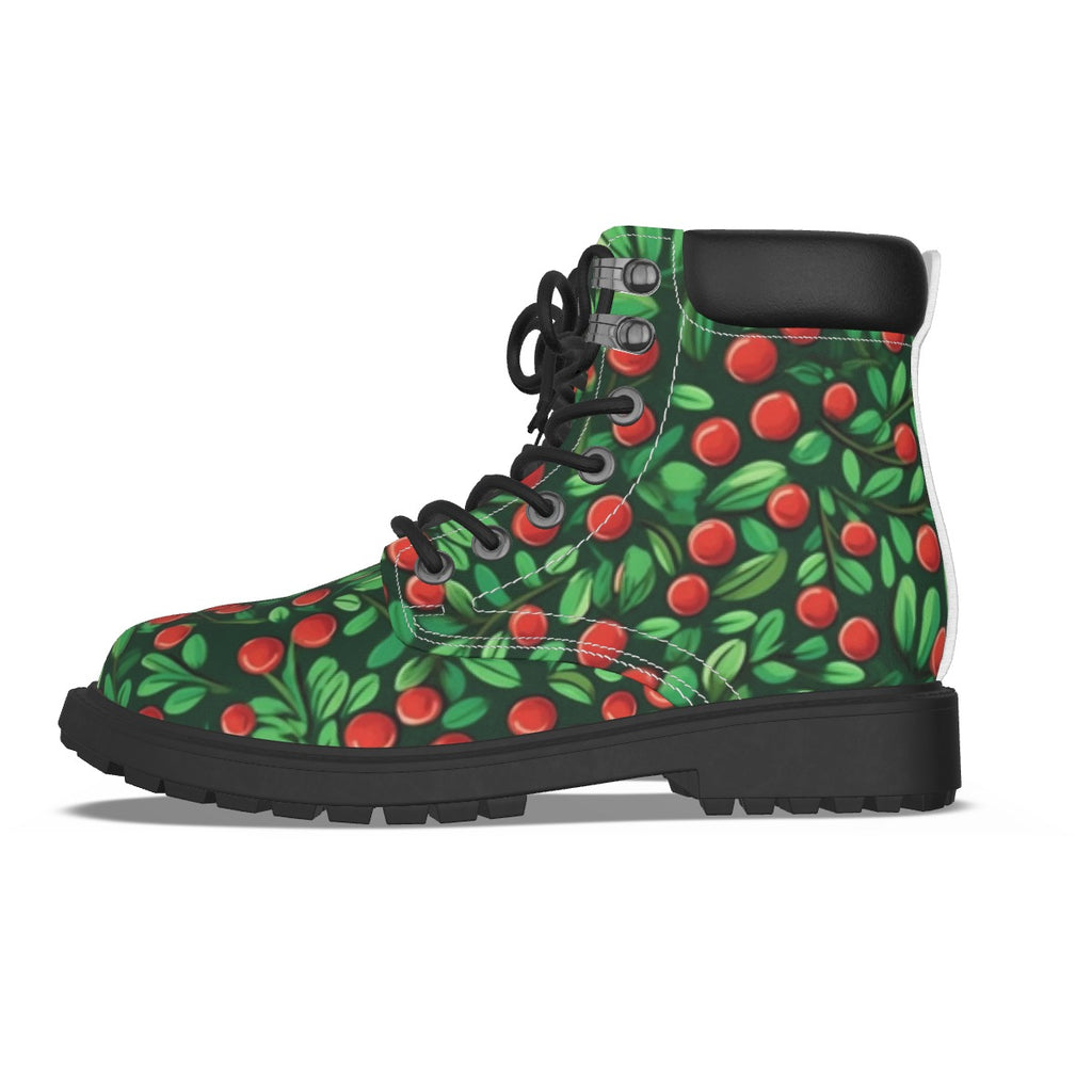 All-Over Print Men's Short Boots