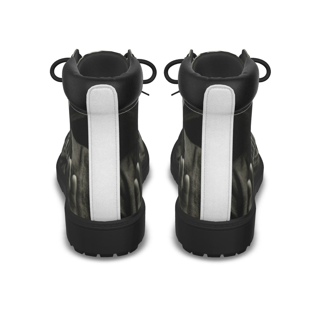All-Over Print Men's Short Boots