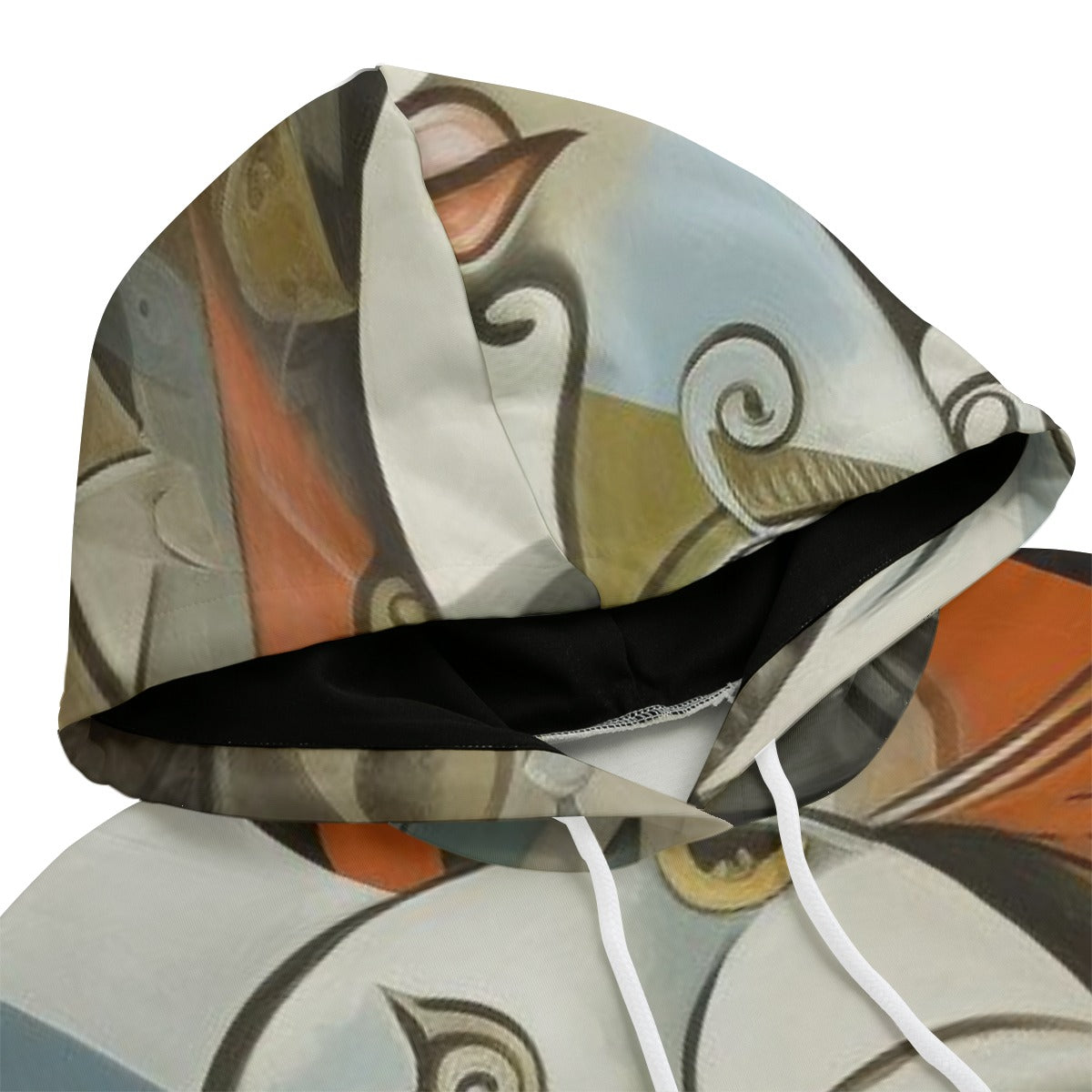 All-Over Print Women's Long Hoodie | Interlock