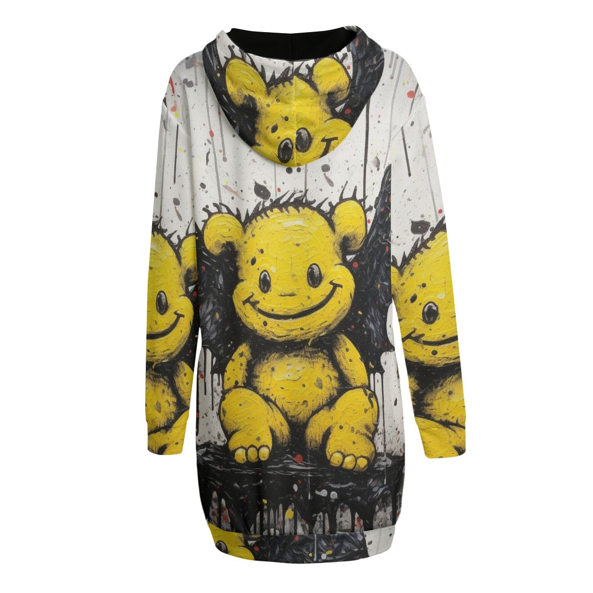 All-Over Print Women's Long Hoodie | Interlock