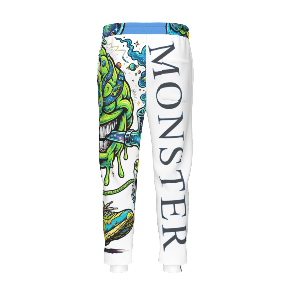 All-Over Print Men's Sweatpants With Waistband
