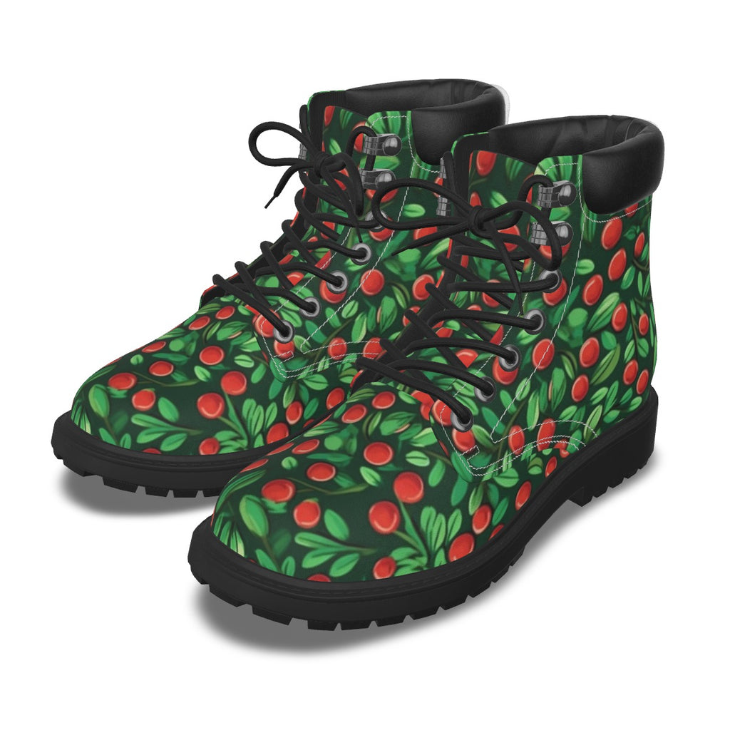 All-Over Print Men's Short Boots