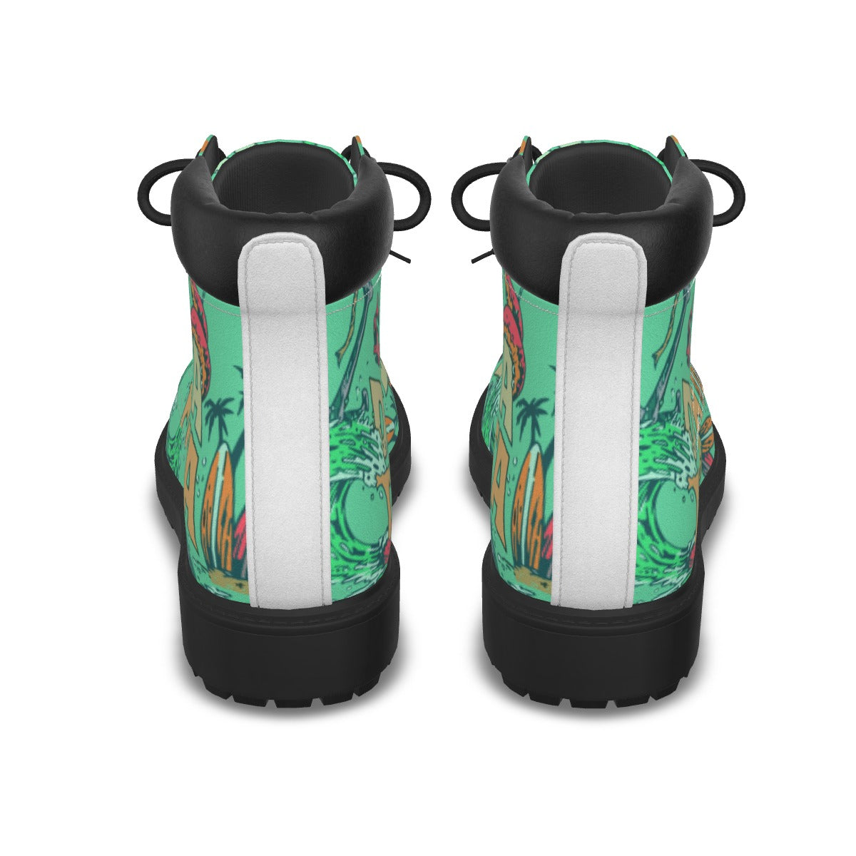 All-Over Print Men's Short Boots