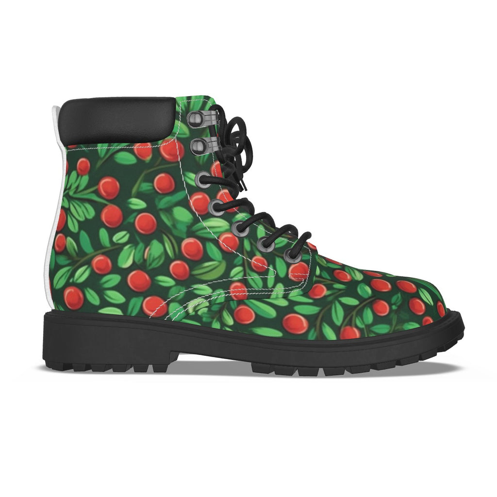 All-Over Print Men's Short Boots