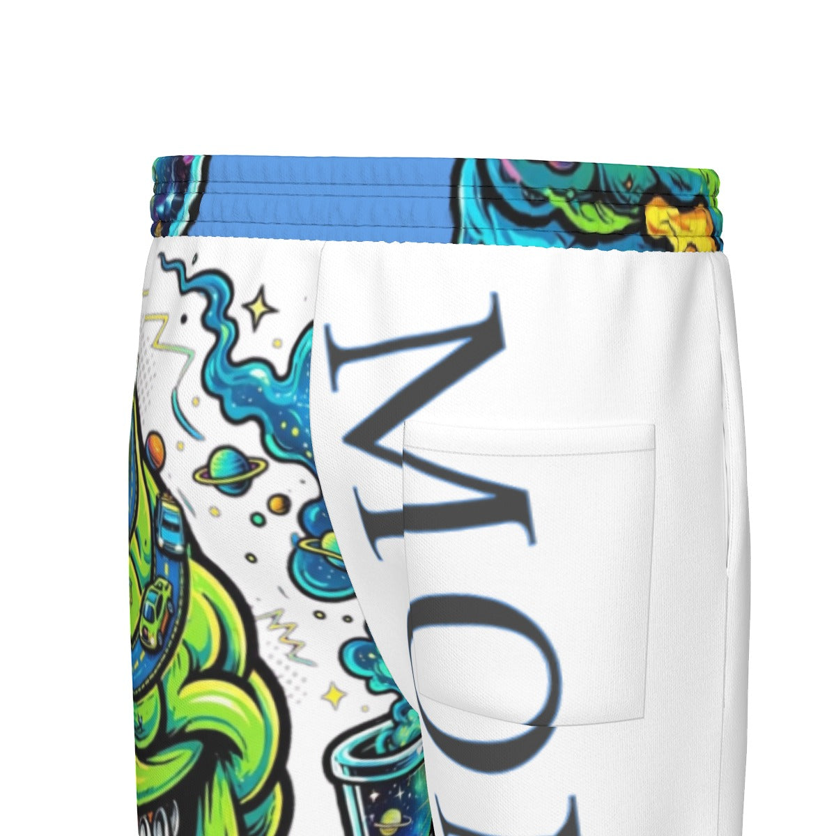 All-Over Print Men's Sweatpants With Waistband