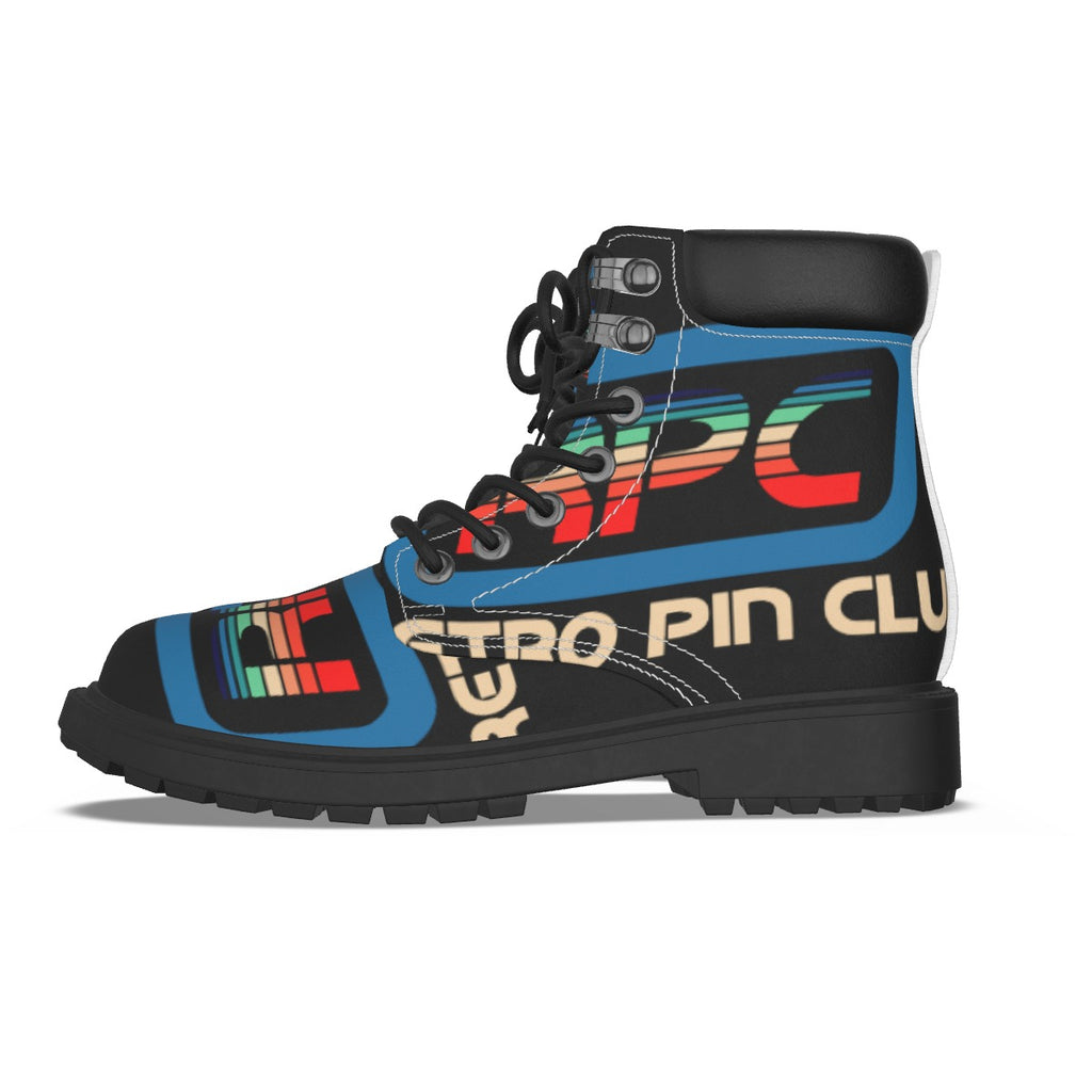 All-Over Print Men's Short Boots