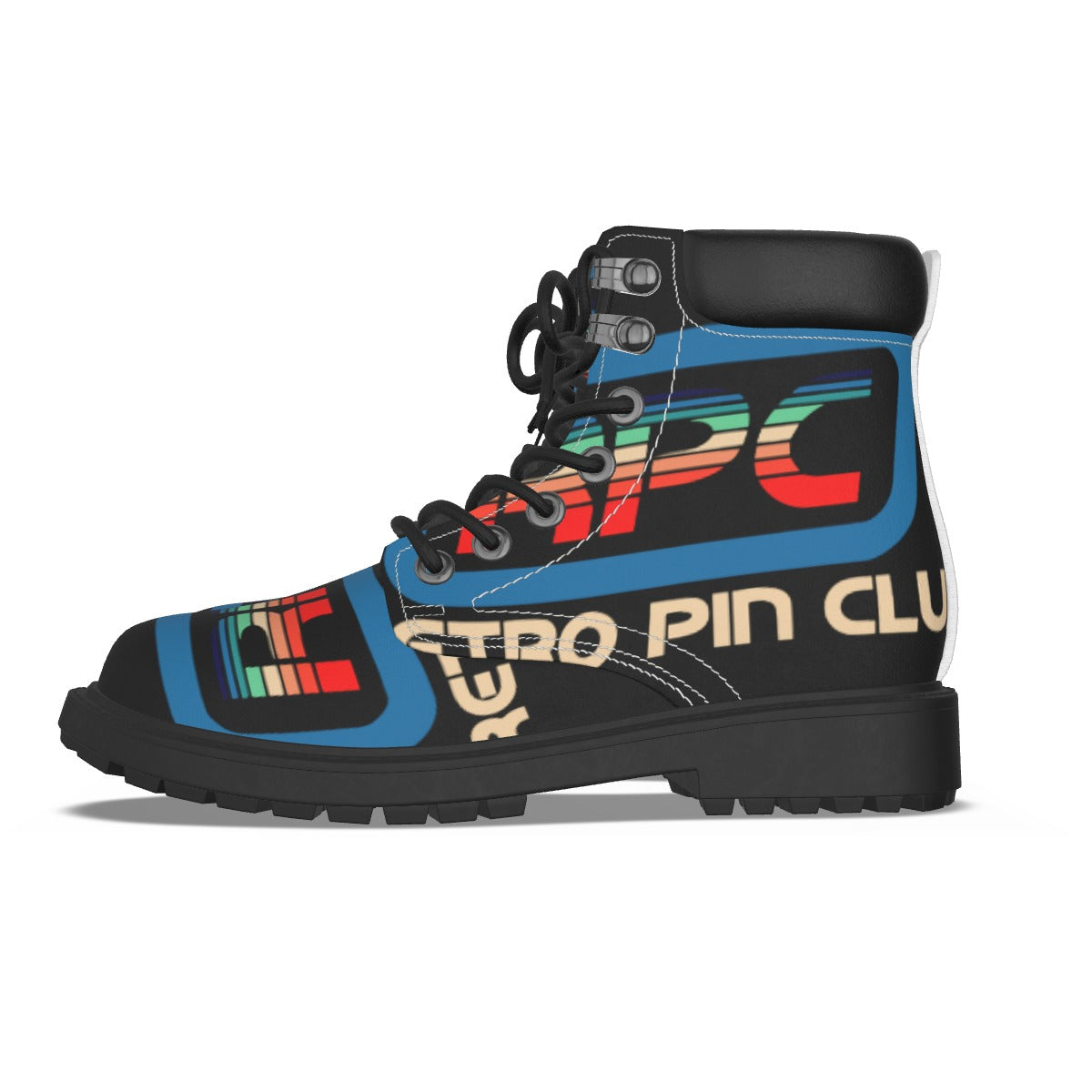 All-Over Print Men's Short Boots