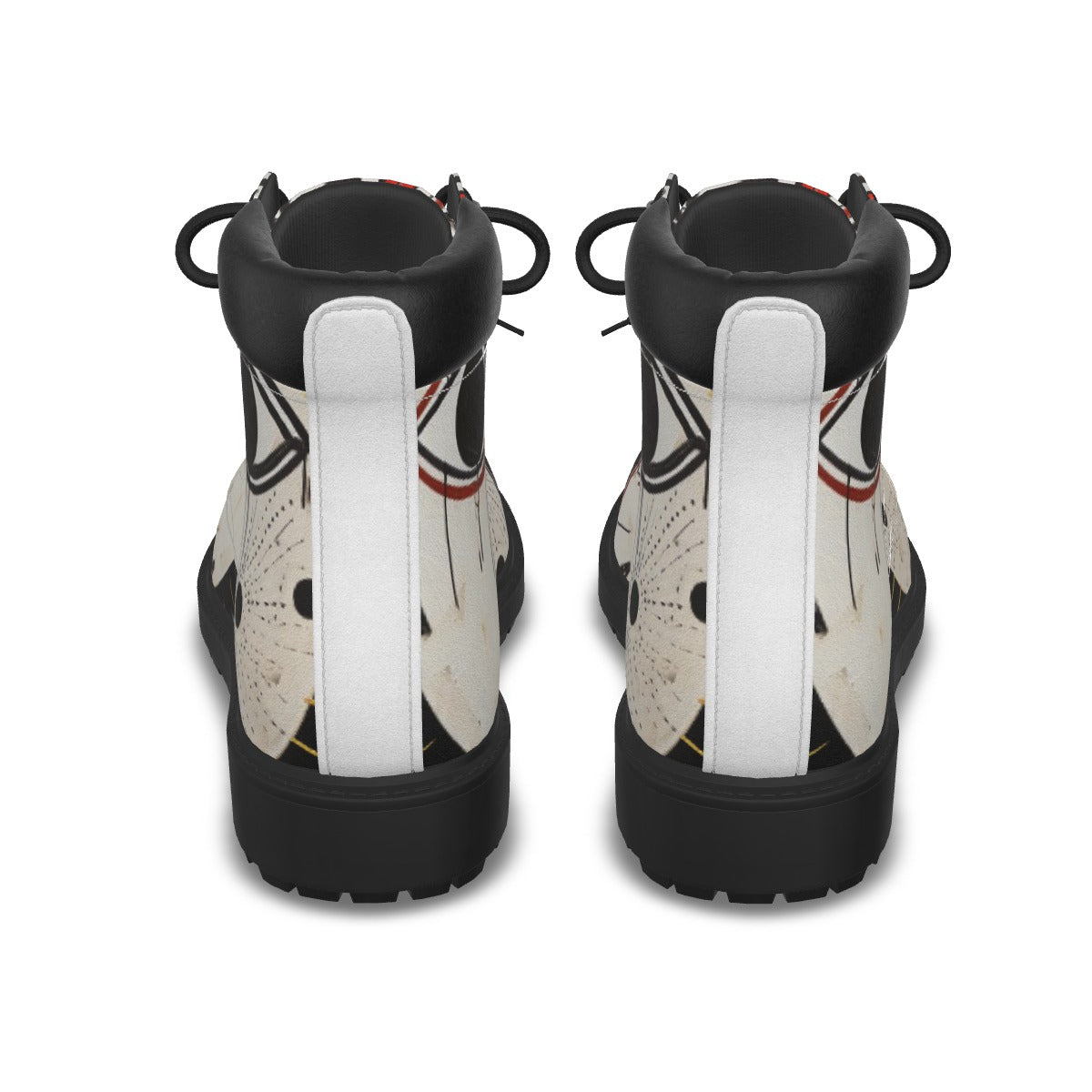All-Over Print Men's Short Boots