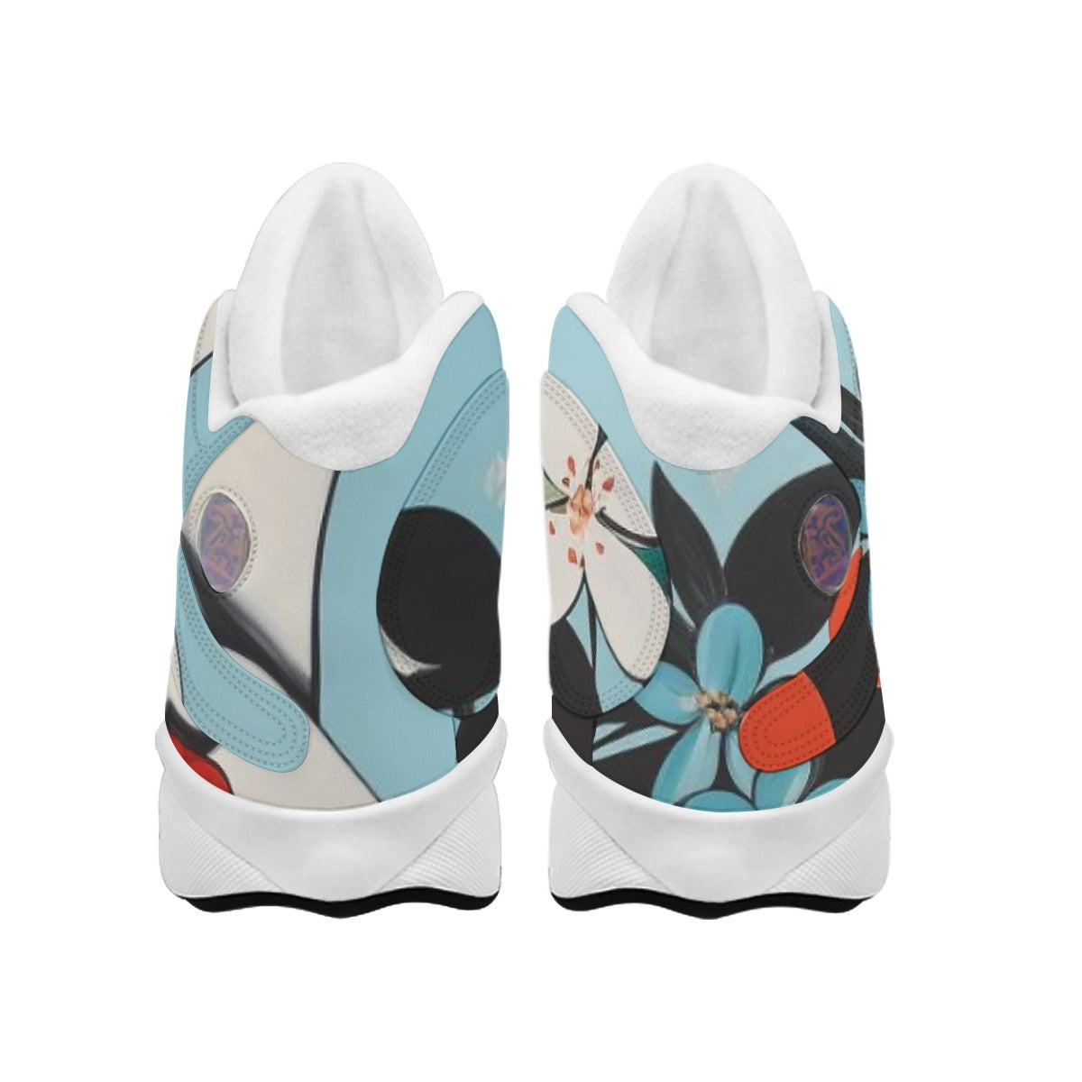 Men's Curved Basketball Shoes With Thick Soles