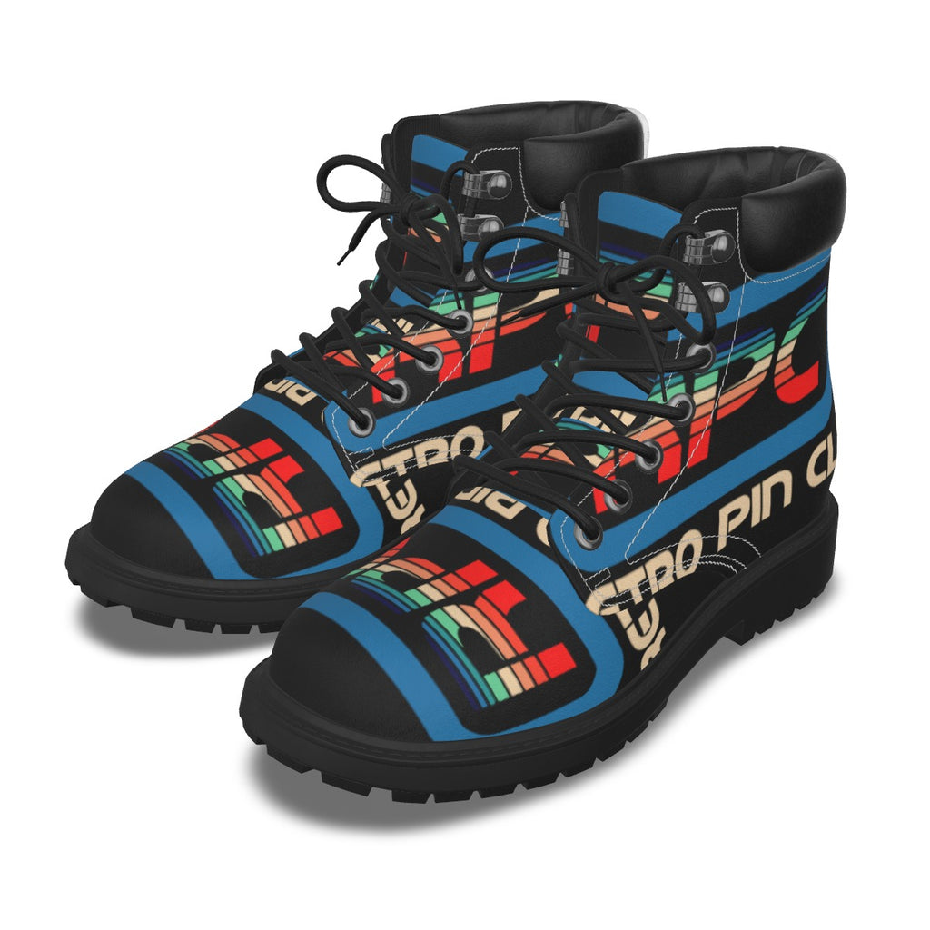 All-Over Print Men's Short Boots