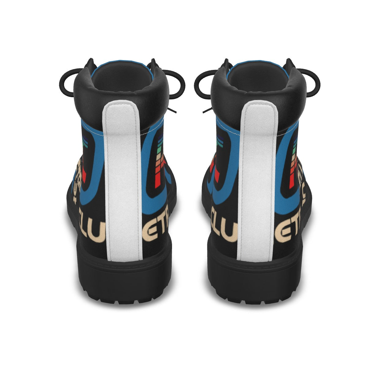 All-Over Print Men's Short Boots
