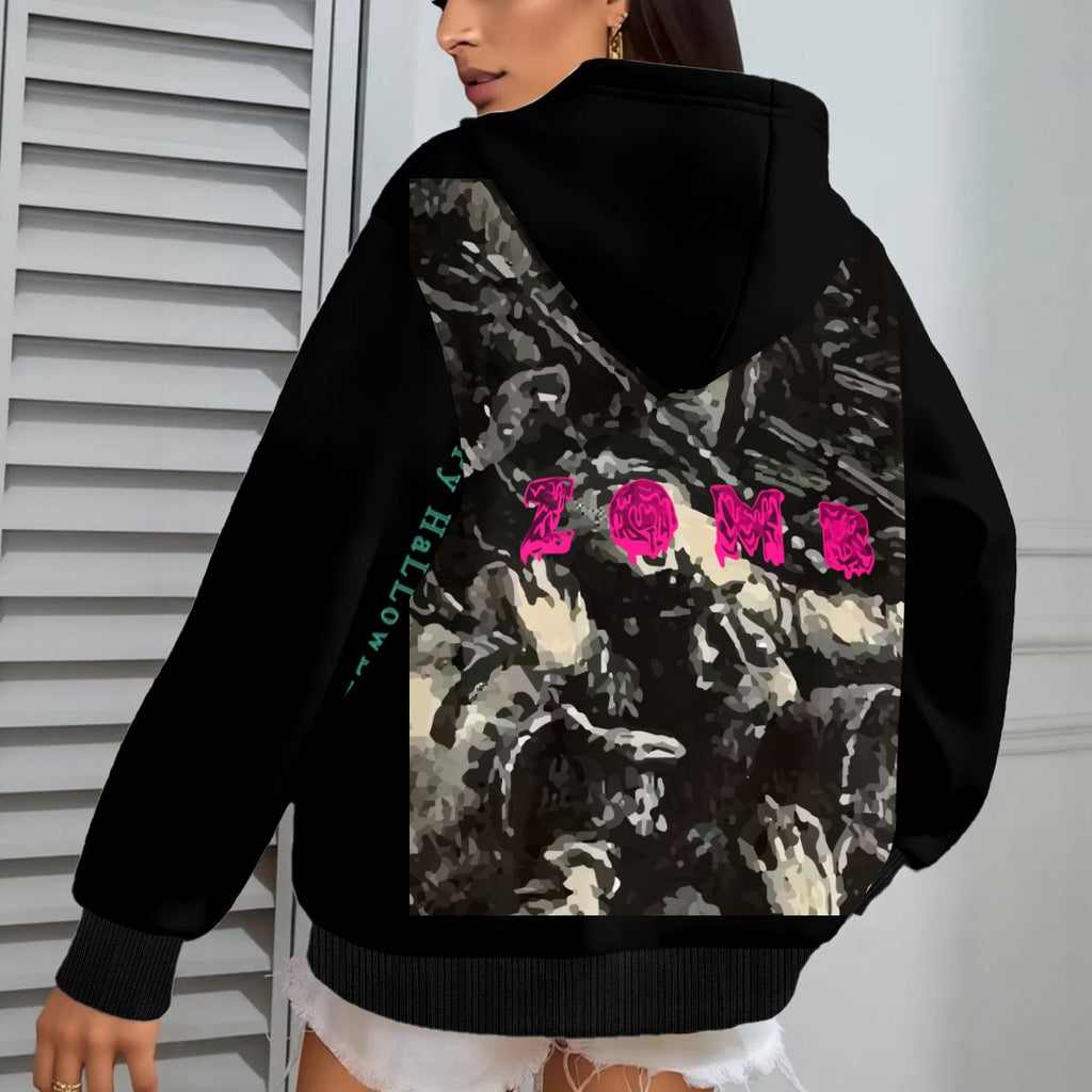 Women's Oversize Hoodie With Fleece |DTF