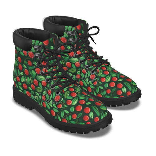 All-Over Print Men's Short Boots