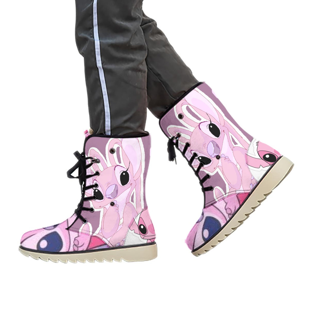 All-Over Print Women's Plush Boots