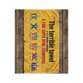 The Terrible Towel Velveteen Microfiber Blanket - 6-Time Super Bowl Champions Tribute