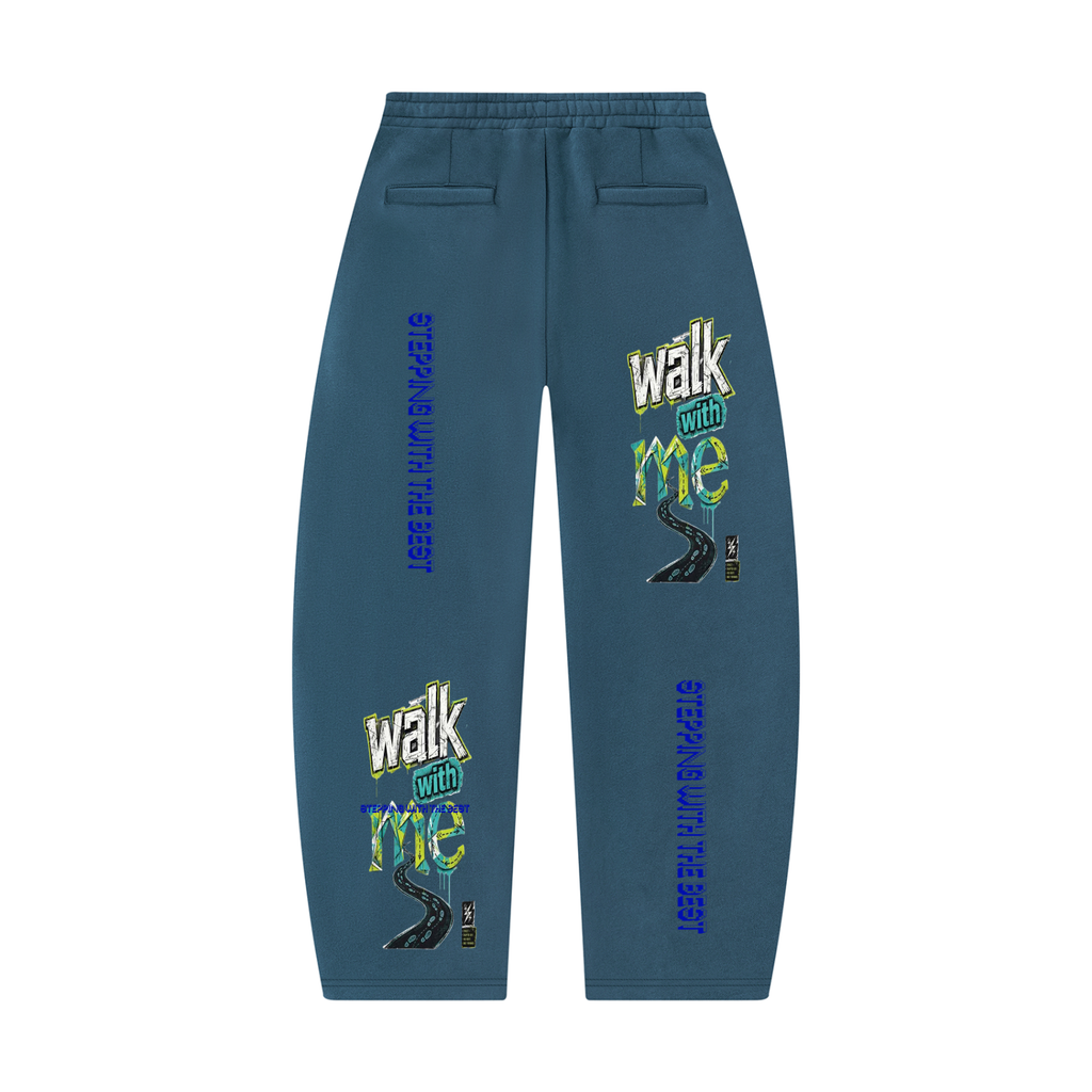 Unisex Barrel Leg Sweatpants