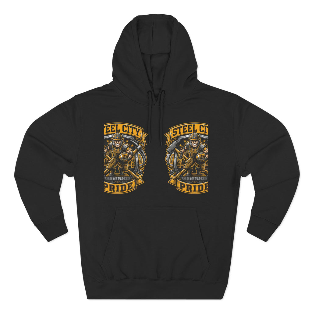 Steel City Pride Hoodie — Vintage Football Champion 88 Pullover
