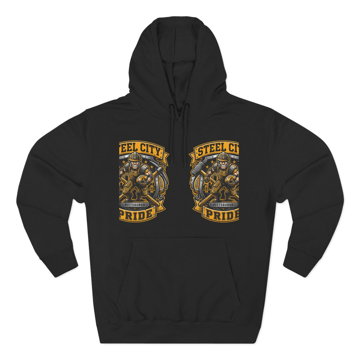 Steel City Pride Hoodie — Vintage Football Champion 88 Pullover