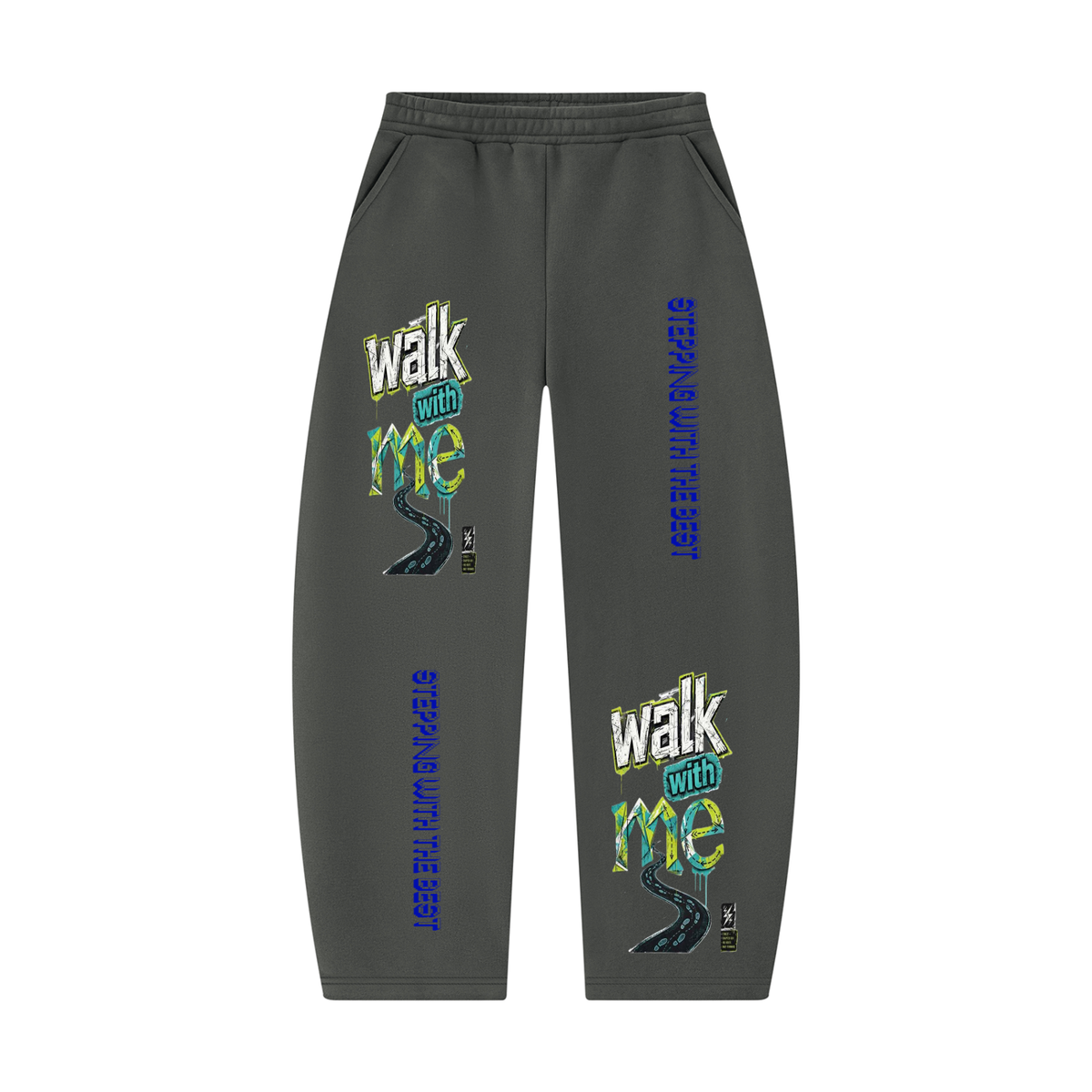 Unisex Barrel Leg Sweatpants