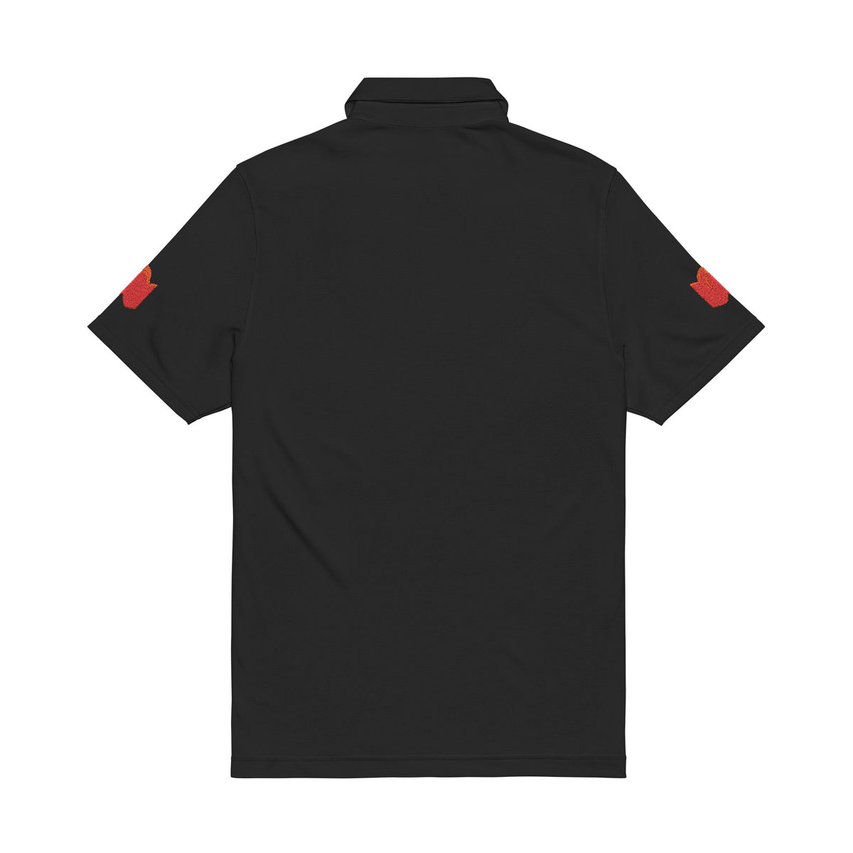 Embroidered Red Heart Polo