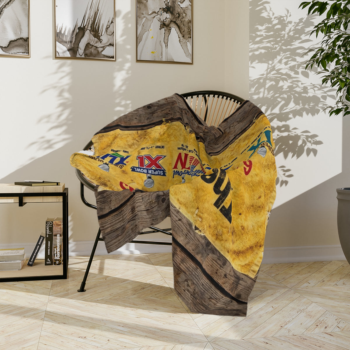 The Terrible Towel Velveteen Microfiber Blanket - 6-Time Super Bowl Champions Tribute