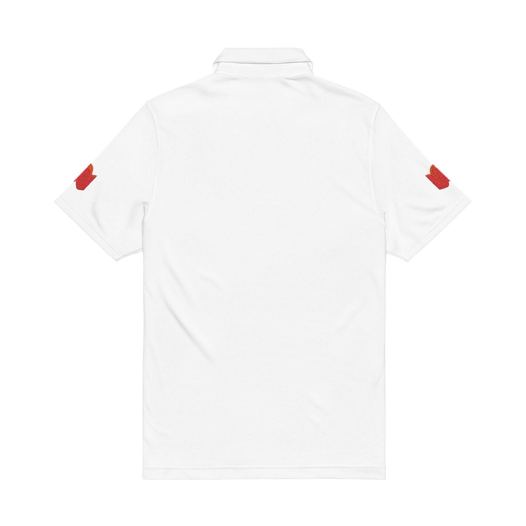 Embroidered Red Heart Polo