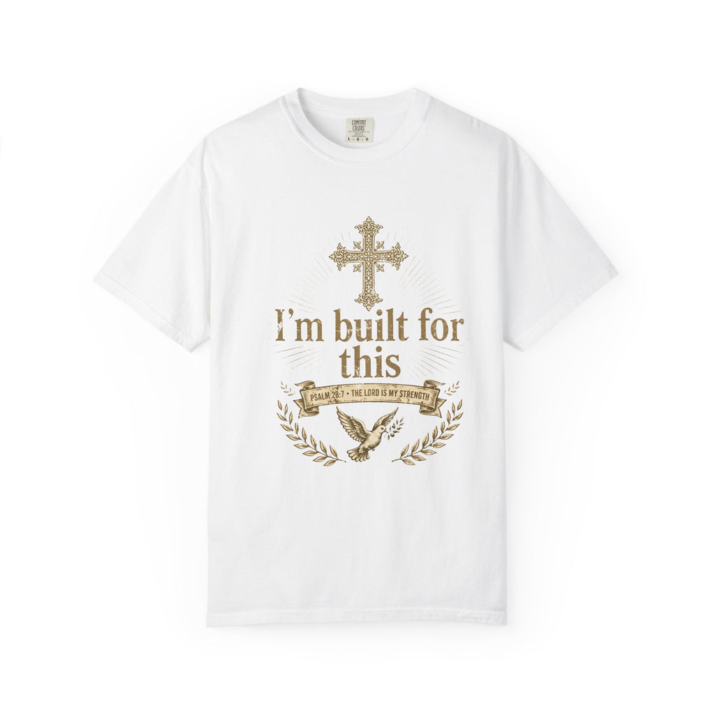 Christian 'I'm Built For This' Graphic T-Shirt – Faith Cross Design