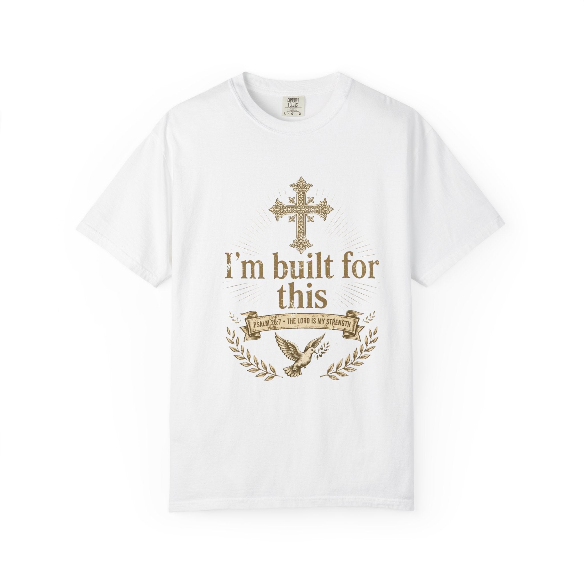 Christian 'I'm Built For This' Graphic T-Shirt – Faith Cross Design