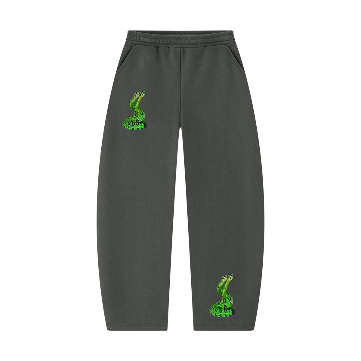 Unisex Barrel Leg Sweatpants