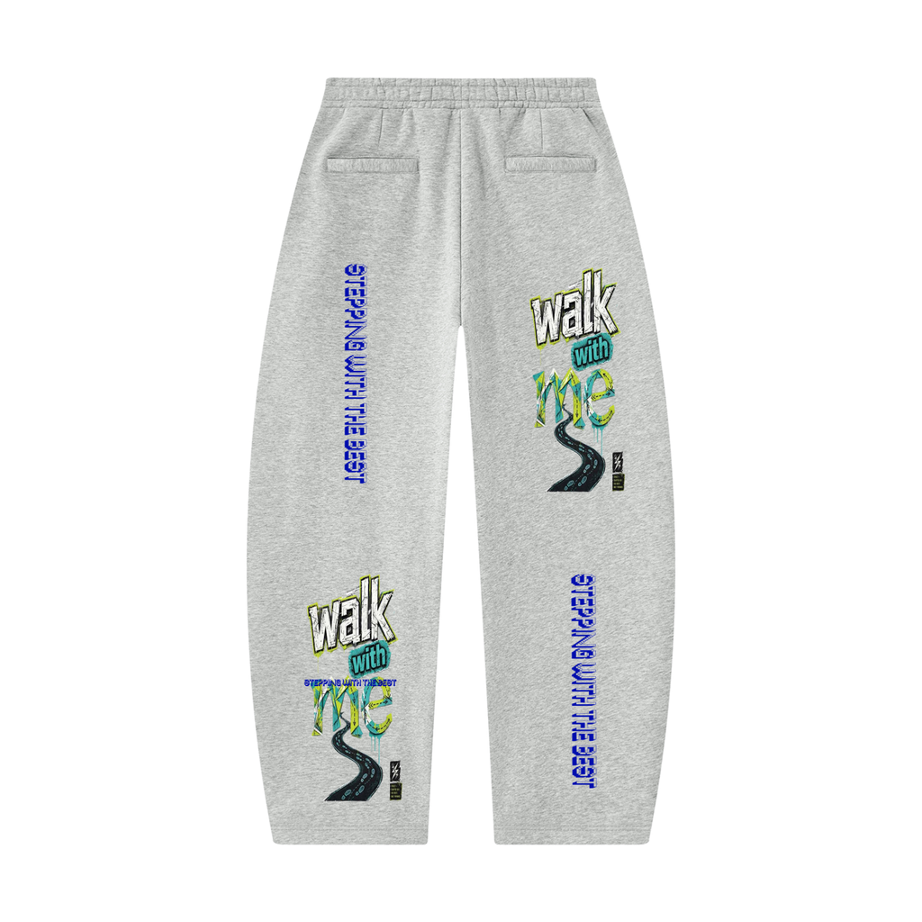 Unisex Barrel Leg Sweatpants